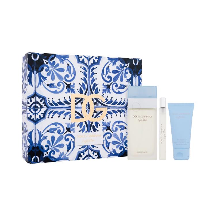 Dolce&amp;Gabbana Light Blue Pacco regalo eau de Toilette 100 ml + crema corpo 50 ml + eau de Toilette 10 ml