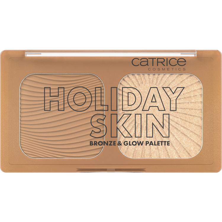 Catrice Holiday Skin Bronze &amp; Glow Palette Contouring palette donna 5,5 g Tonalità 010