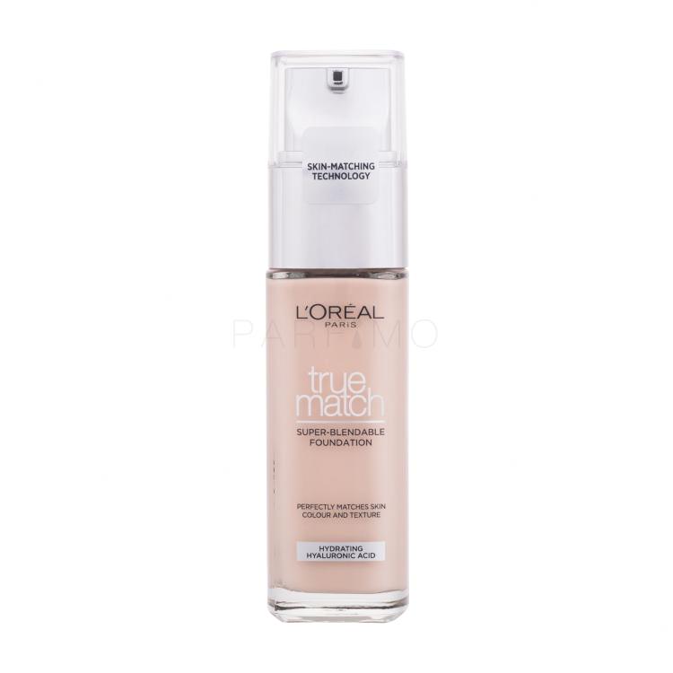 L&#039;Oréal Paris True Match Super-Blendable Foundation Fondotinta donna 30 ml Tonalità 0.5N Porcelain