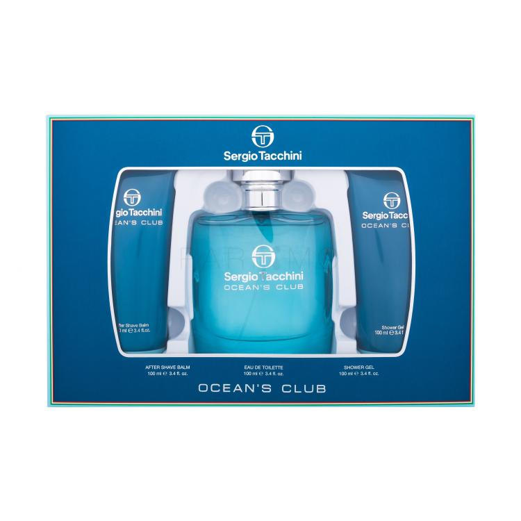 Sergio Tacchini Ocean´s Club Pacco regalo eau de toilette 100 ml + gel doccia 100 ml + balsamo dopobarba 100 ml