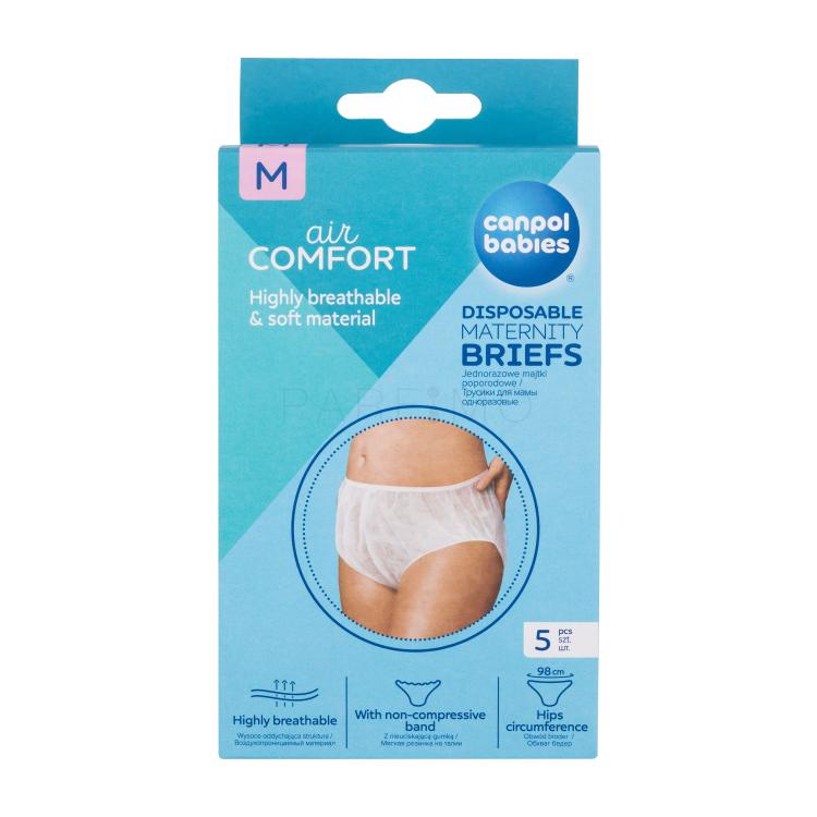Canpol babies Air Comfort Disposable Maternity Briefs M Mutandine post-parto donna 5 pz