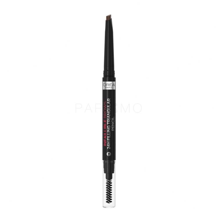 L&#039;Oréal Paris Infaillible Brows 24H Filling Triangular Pencil Matita sopracciglia donna 1 ml Tonalità 03 Dark Brunette
