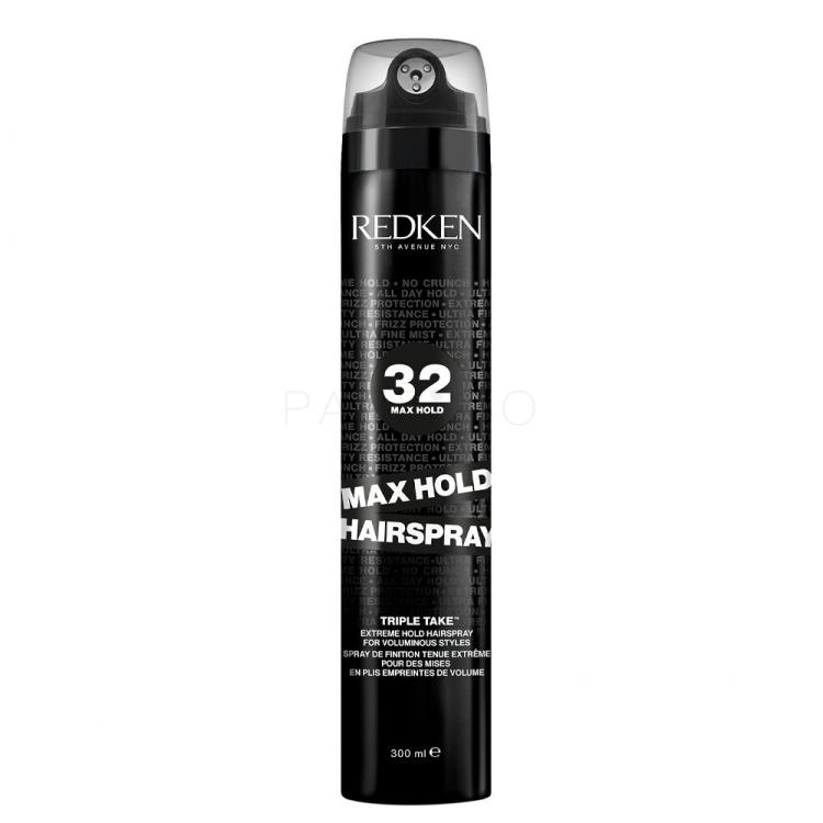 Redken Triple Take 32 Max Hold Hairspray Lacca per capelli donna 300 ml