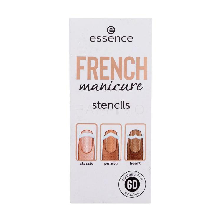 Essence French Manicure Stencils 01 Walk The Line Manicure donna Set