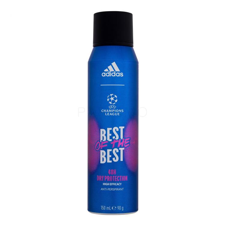 Adidas UEFA Champions League Best Of The Best 48H Dry Protection Antitraspirante uomo 150 ml