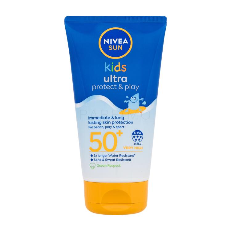 Nivea Sun Kids Ultra Protect &amp; Play SPF50+ Protezione solare corpo bambino 150 ml