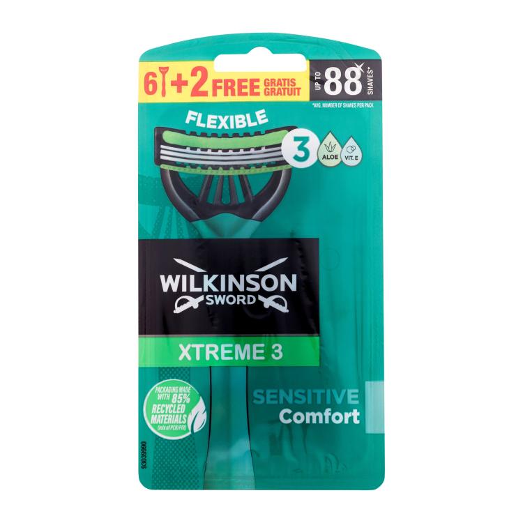 Wilkinson Sword Xtreme 3 Sensitive Comfort Rasoio uomo Set