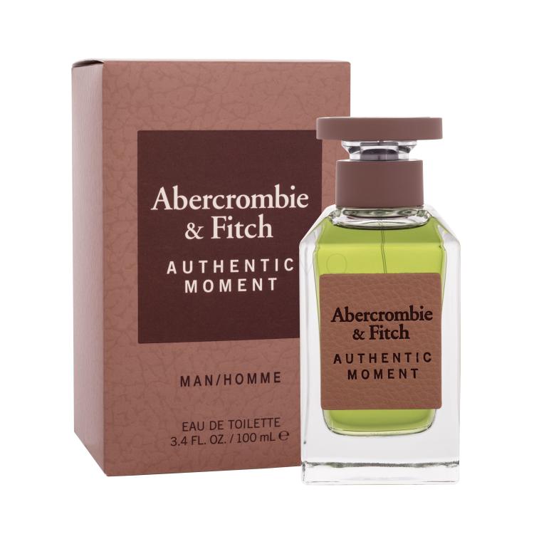 Abercrombie &amp; Fitch Authentic Moment Eau de Toilette uomo 100 ml