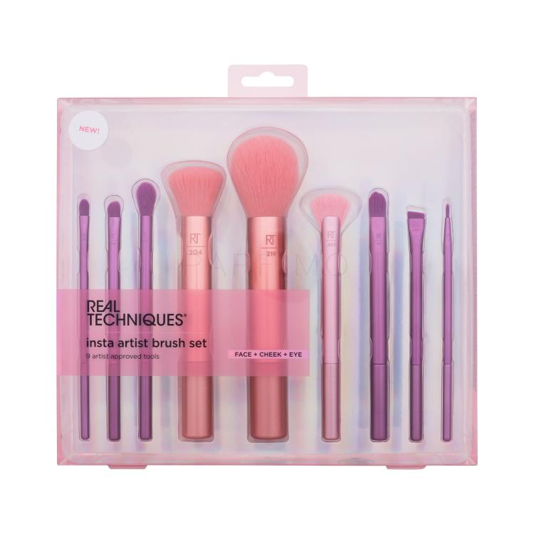 Real Techniques Brushes Insta Artist Brush Set Pennelli make-up donna Set