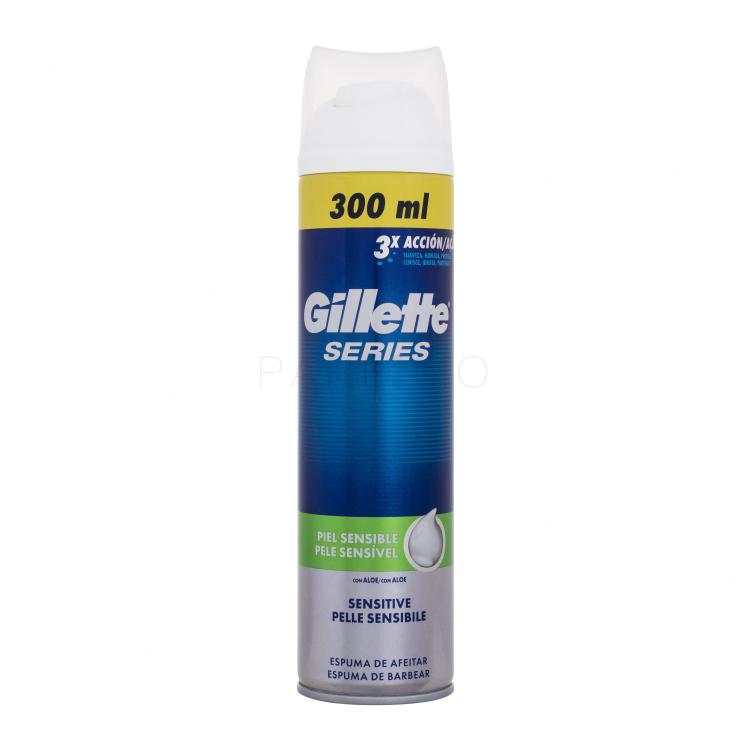 Gillette Series Sensitive Schiuma da barba uomo 300 ml