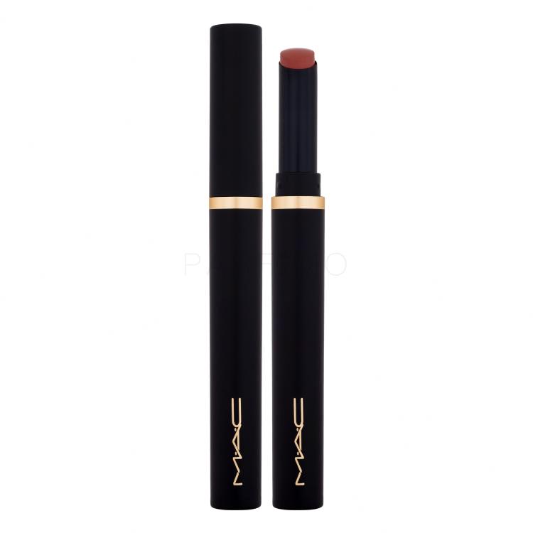 MAC Powder Kiss Velvet Blur Slim Stick Lipstick Rossetto donna 2 g Tonalità 889 Ruby New