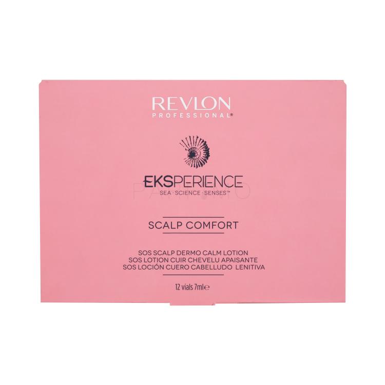 Revlon Professional Eksperience Scalp Comfort SOS Dermo Calm Lotion Spray curativo per i capelli donna 12x7 ml
