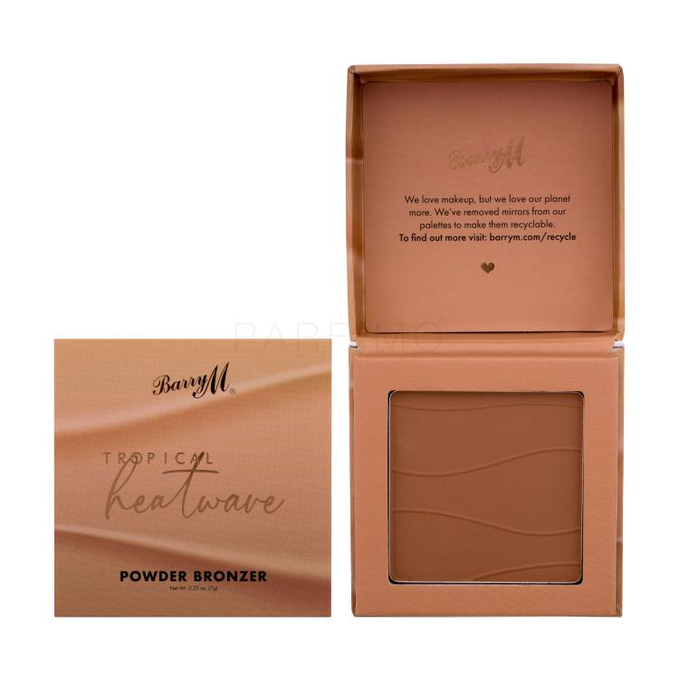 Barry M Heatwave Powder Bronzer Bronzer donna 7 g Tonalità Tropical