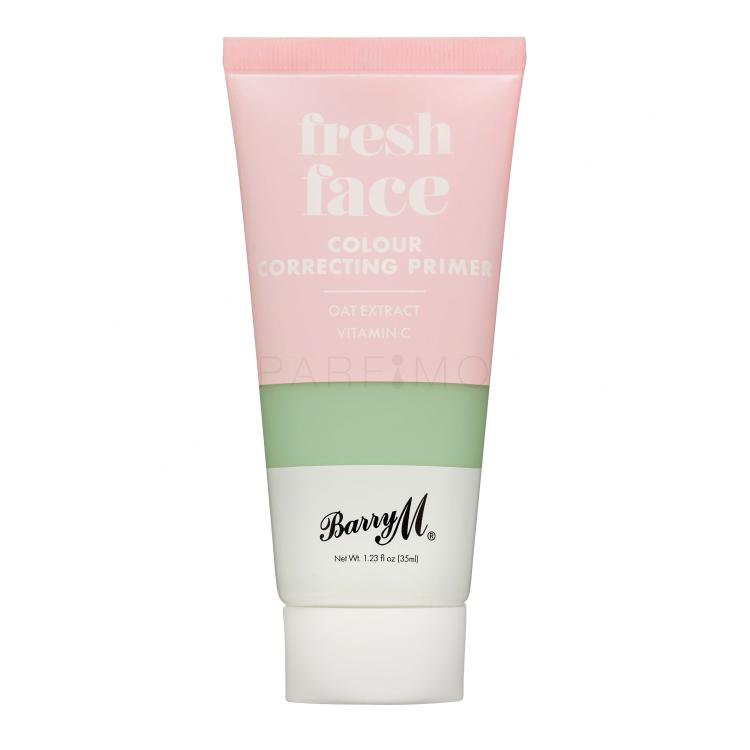 Barry M Fresh Face Colour Correcting Primer Base make-up donna 35 ml Tonalità Green