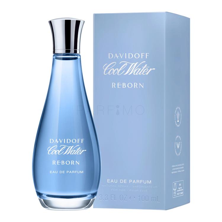 Davidoff Cool Water Reborn Eau de Parfum donna 100 ml