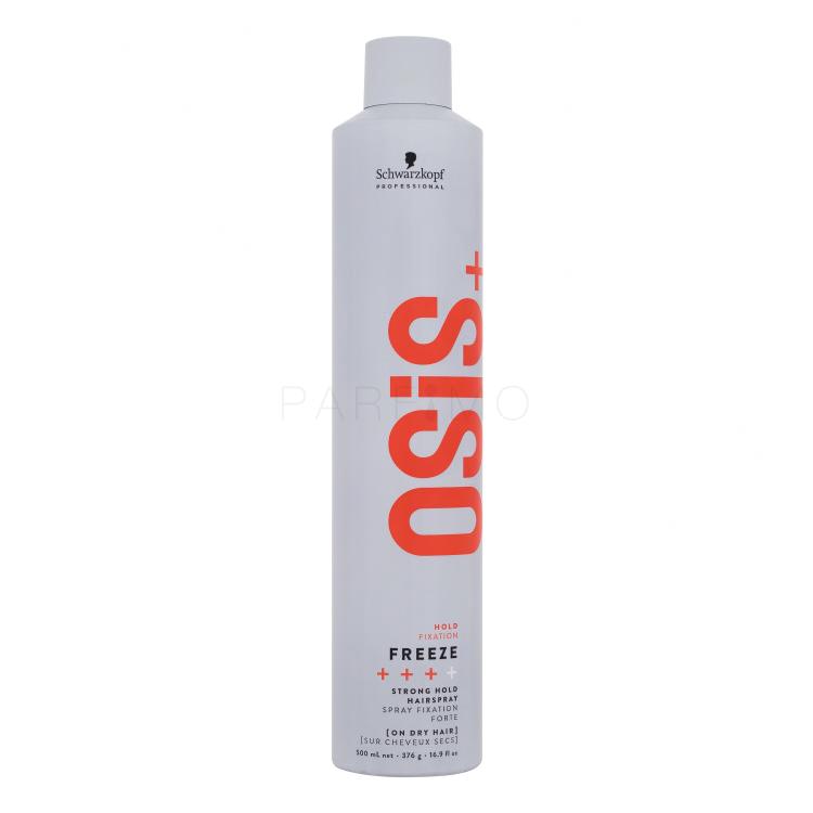 Schwarzkopf Professional Osis+ Freeze Strong Hold Hairspray Lacca per capelli donna 500 ml