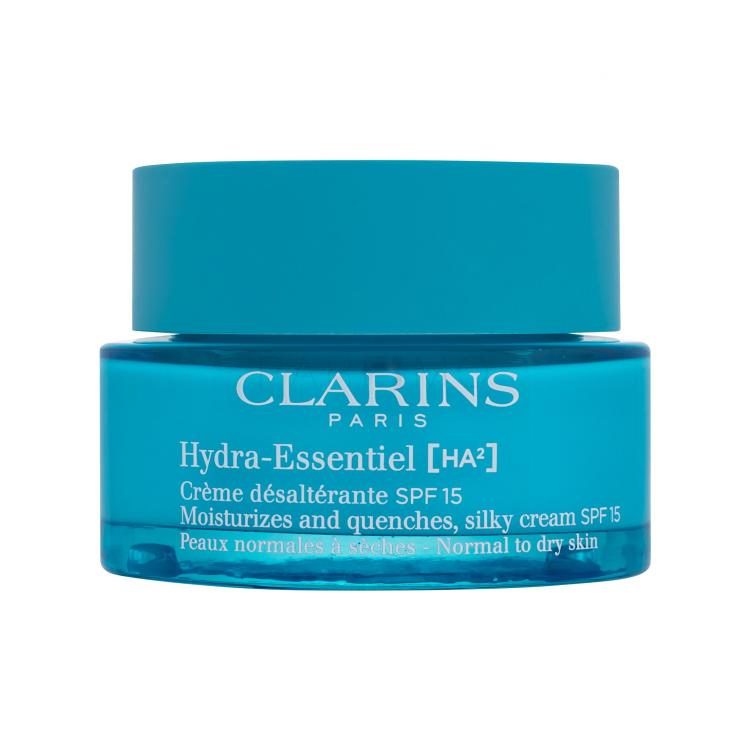 Clarins Hydra-Essentiel [HA²] Silky Cream SPF15 Crema giorno per il viso donna 50 ml