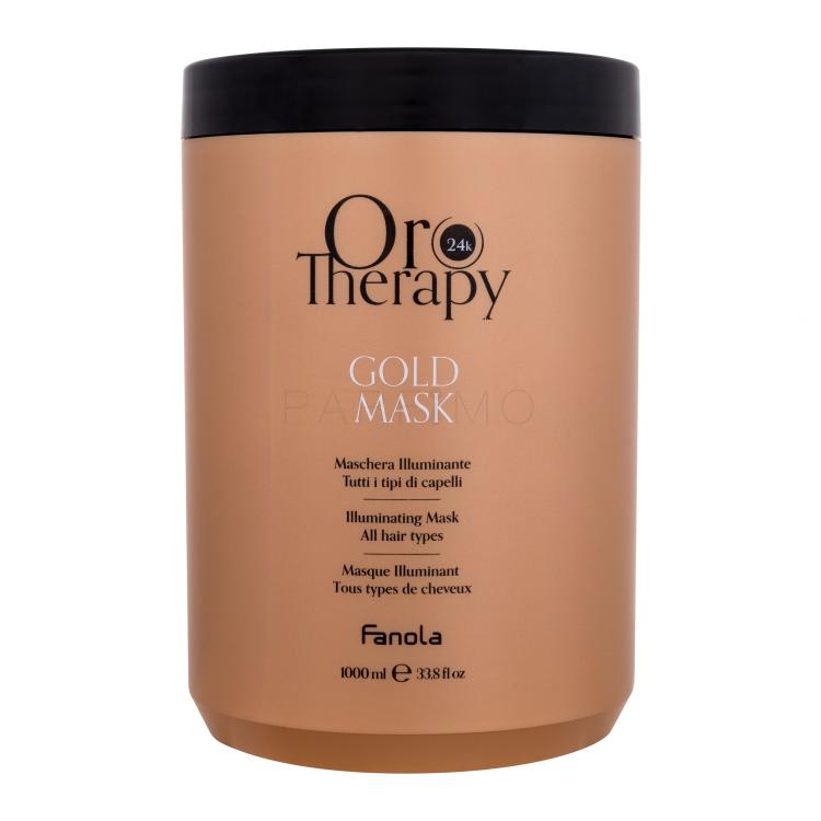 Fanola Oro Therapy 24K Gold Mask Maschera per capelli donna 1000 ml
