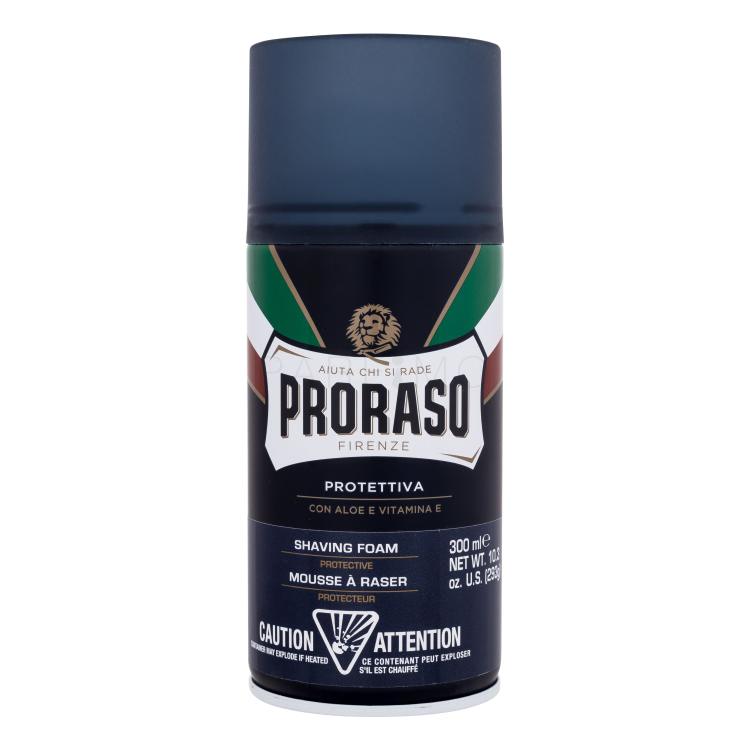 PRORASO Blue Shaving Foam Schiuma da barba uomo 300 ml