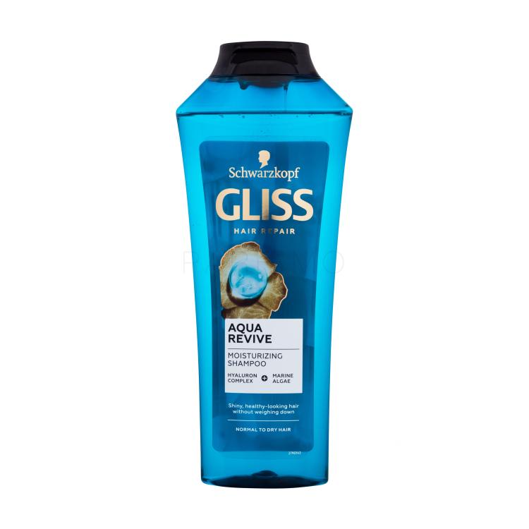 Schwarzkopf Gliss Aqua Revive Moisturizing Shampoo Shampoo donna 400 ml