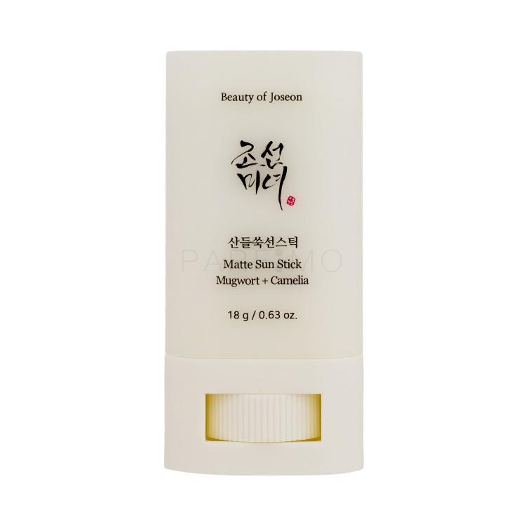 Beauty of Joseon Mugwort + Camelia Matte Sun Stick SPF50+ Protezione solare viso donna 18 g