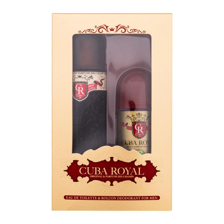 Cuba Royal Pacco regalo Eau de Toilette 100 ml + 50 ml deodorante roll-on
