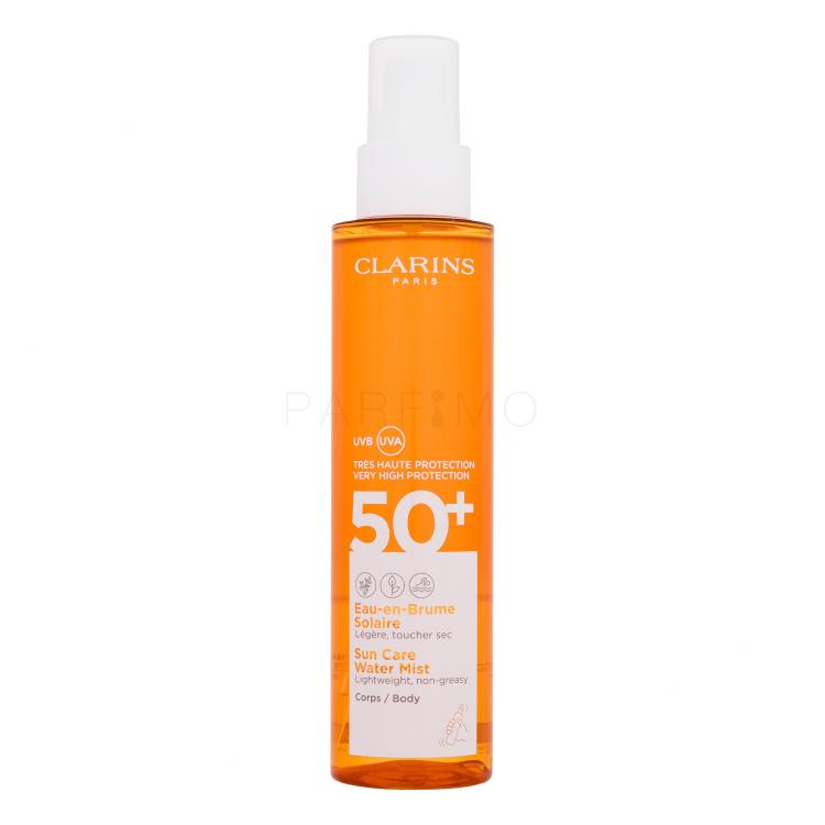 Clarins Sun Care Water Mist SPF50+ Protezione solare corpo donna 150 ml