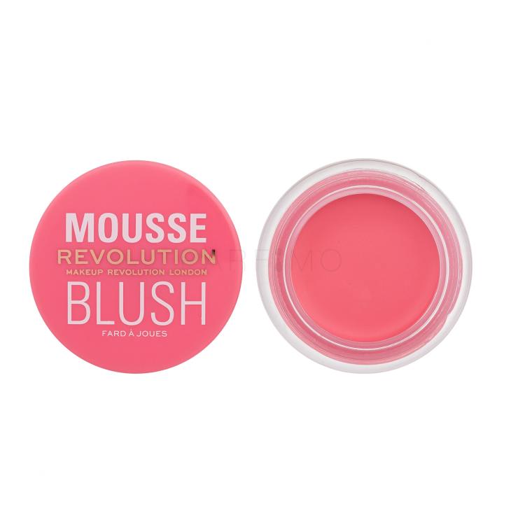 Makeup Revolution London Mousse Blush Blush donna 6 g Tonalità Squeeze Me Soft Pink
