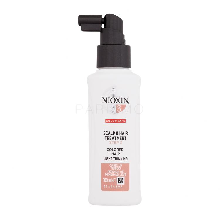 Nioxin System 3 Scalp &amp; Hair Treatment Spray curativo per i capelli donna 100 ml