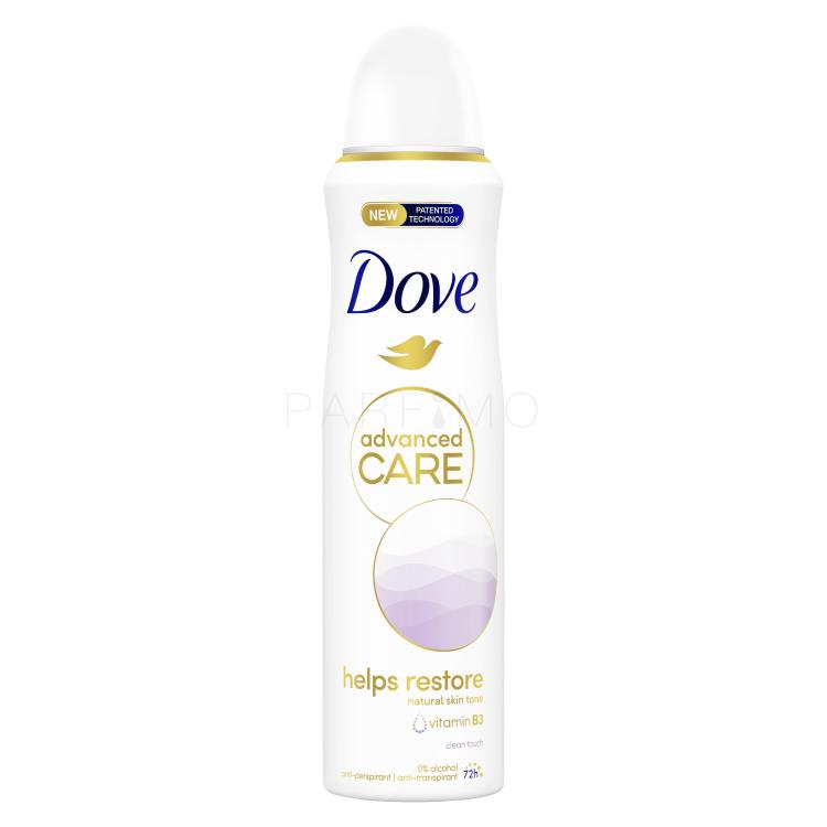 Dove Advanced Care Helps Restore 72h Antitraspirante donna 150 ml