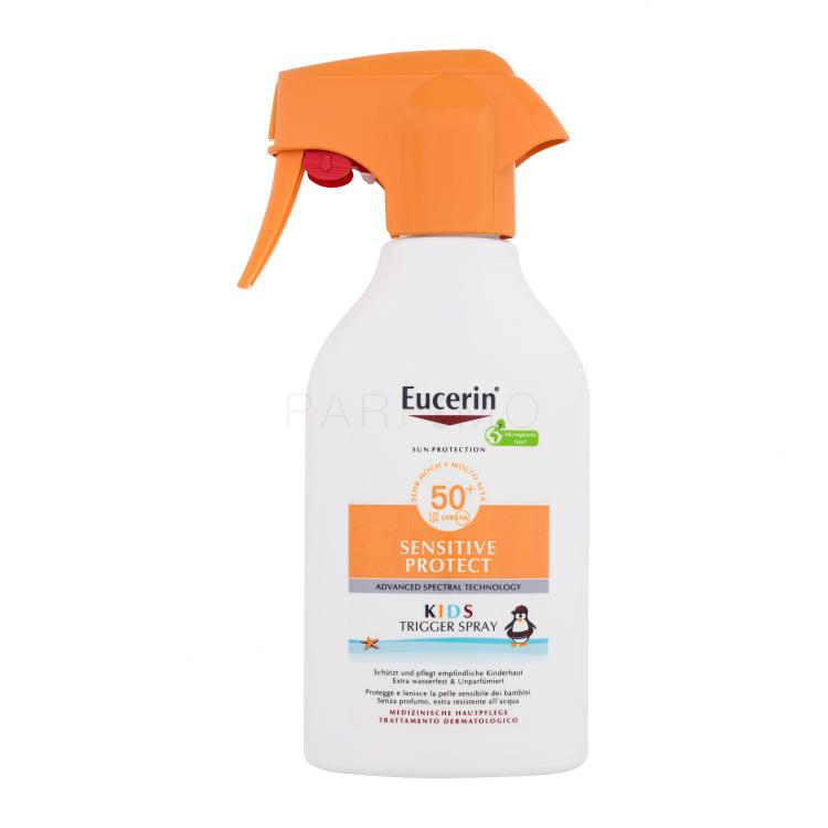Eucerin Sun Kids Sensitive Protect Sun Spray SPF50+ Protezione solare corpo bambino 250 ml