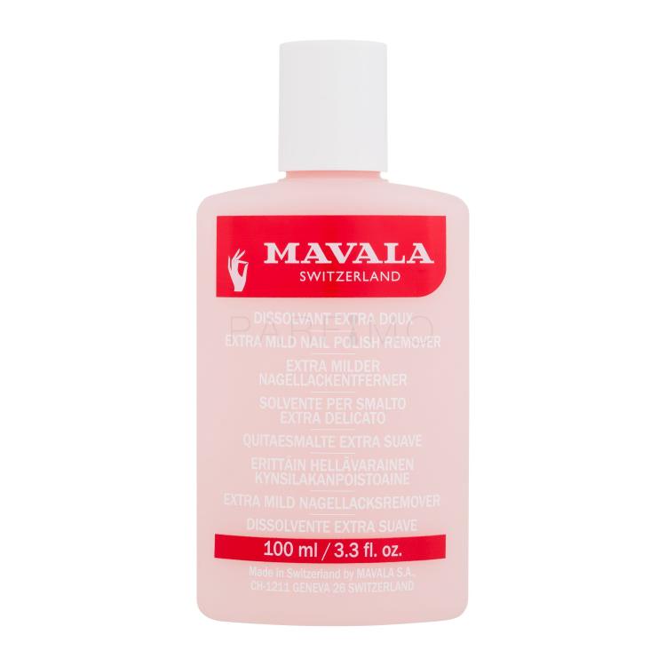 MAVALA Nail Polish Remover Extra Mild Solvente per unghie donna 100 ml