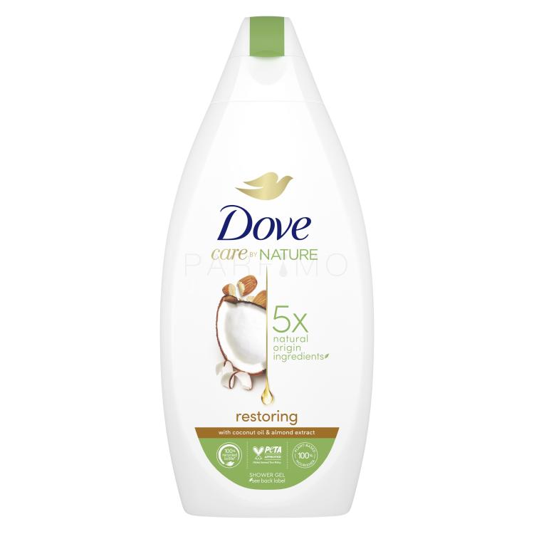 Dove Care By Nature Restoring Shower Gel Doccia gel donna 400 ml