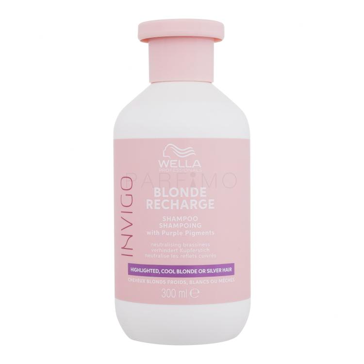 Wella Professionals Invigo Blonde Recharge Shampoo donna 300 ml