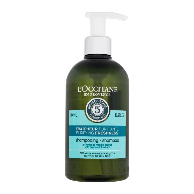L&#039;Occitane Aromachology Purifying Freshness Shampoo donna 500 ml