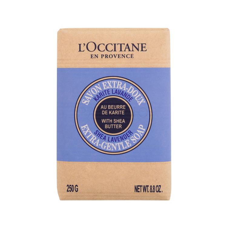 L&#039;Occitane Shea Butter Lavender Extra-Gentle Soap Sapone donna 250 g