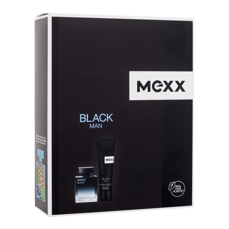 Mexx Black Man Pacco regalo Eau de Toilette 30 ml + 50 ml doccia gel