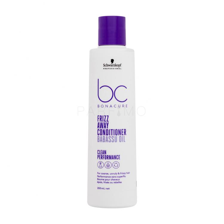 Schwarzkopf Professional BC Bonacure Frizz Away Conditioner Balsamo per capelli donna 200 ml