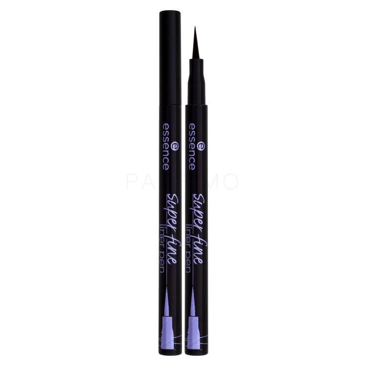 Essence Super Fine Liner Pen Eyeliner donna 1 ml Tonalità 01 Deep Black