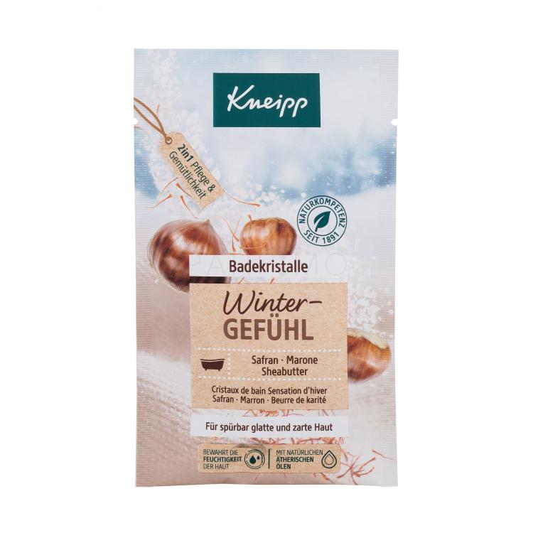 Kneipp Winter Feeling Saffron, Chestnut and Shea Butter Sale da bagno donna 60 g