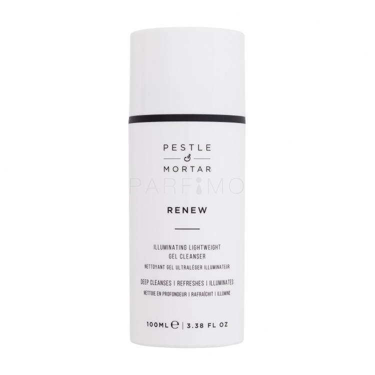Pestle &amp; Mortar Renew Illuminating Lightweight Gel Cleanser Gel detergente donna 100 ml