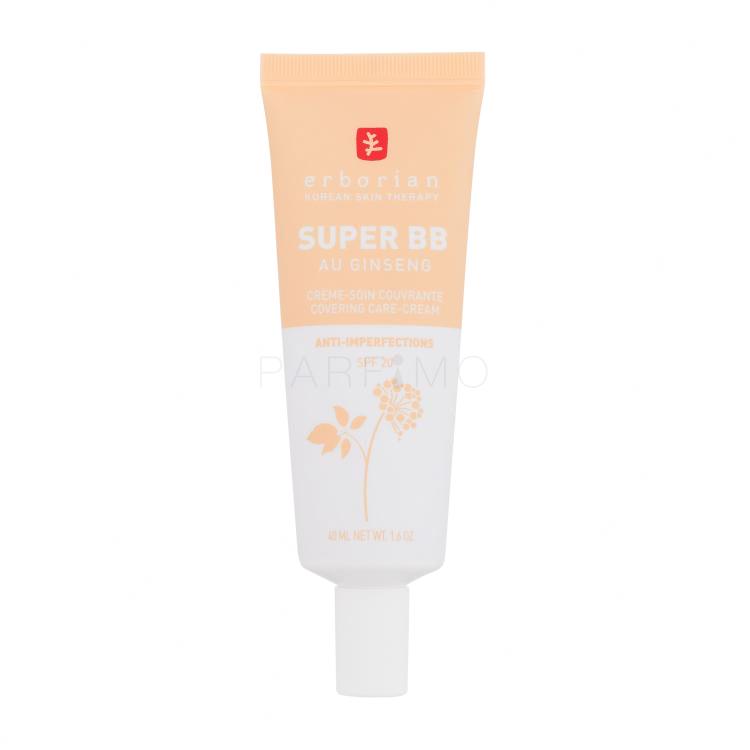 Erborian Super BB Covering Care-Cream SPF20 BB cream donna 40 ml Tonalità Nude
