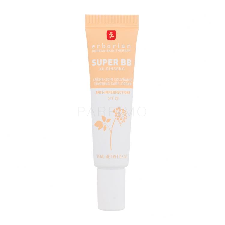 Erborian Super BB Covering Care-Cream SPF20 BB cream donna 15 ml Tonalità Nude