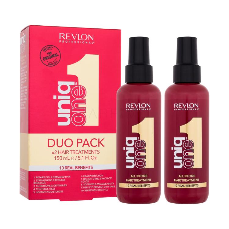 Revlon Professional Uniq One All In One Hair Treatment Duo Pack Spray curativo per i capelli donna Set