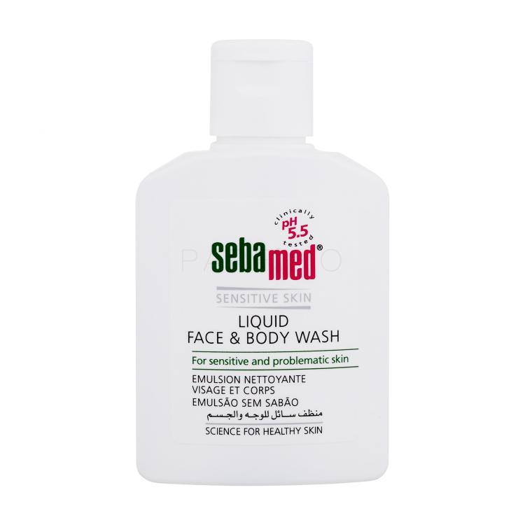 SebaMed Sensitive Skin Face &amp; Body Wash Sapone liquido donna 50 ml