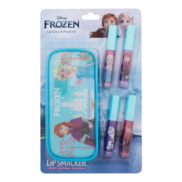 Lip Smacker Disney Frozen Lip Gloss &amp; Pouch Set Pacco regalo lucidalabbra 4 x 6 ml + sacchetto cosmetico
