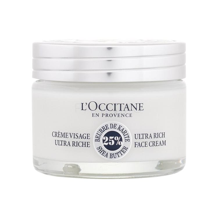 L'Occitane Shea Butter Ultra Rich Face Cream Crema giorno per il viso donna 50 ml