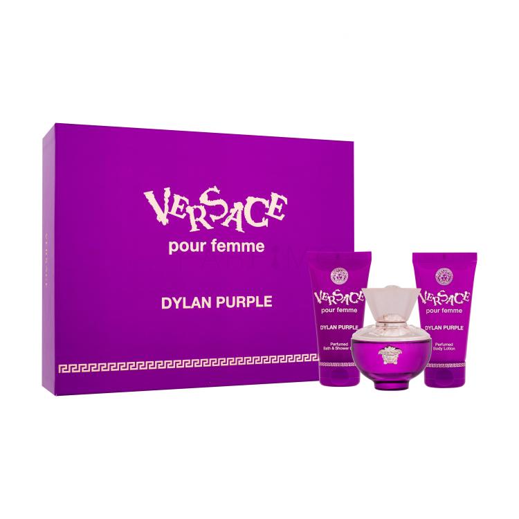 Versace Pour Femme Dylan Purple Pacco regalo eau de parfum 50 ml + doccia gel 50 ml + lozione corpo 50 ml