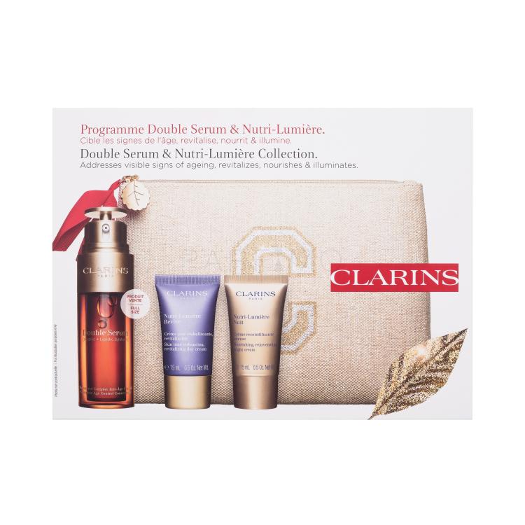 Clarins Double Serum &amp; Nutri-Lumiére Collection Pacco regalo