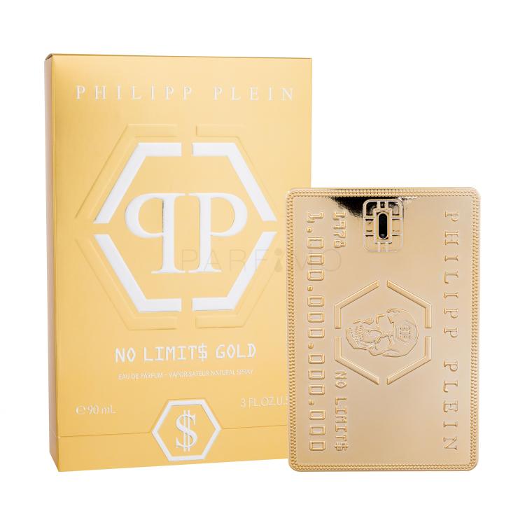 Philipp Plein No Limit$ Gold Eau de Parfum uomo 90 ml